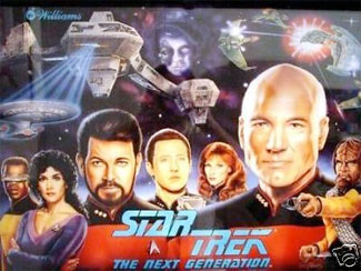 Star Trek Next Generation Pinball Machine For Sale