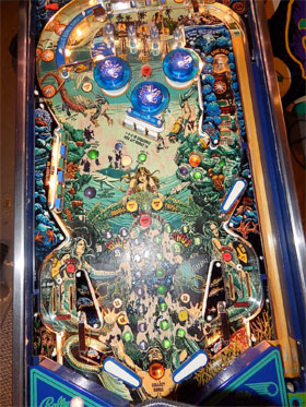 Captain Fantastic Pinball Machine For Sale featuring Elton John from Tommy