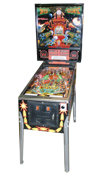 Big Guns Pinball Machine For Sale Used