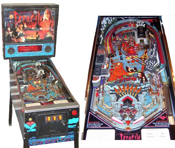 Bram Stoker's Dracula Pinball Machine For Sale Williams