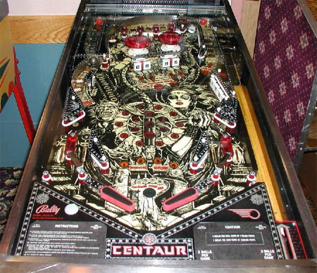 Centaur Pinball Machine For Sale Parts Accessories