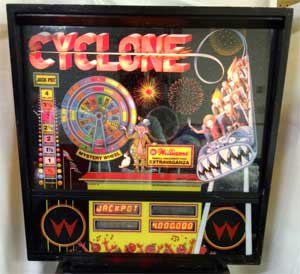 Cyclone Pinball Machine For Sale Cheap