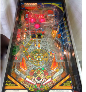 Cyclone Pinball Machine For Sale Cheap
