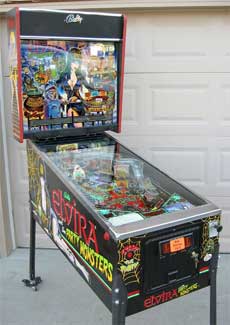Elvira and the Party Monsters Pinball Machine
