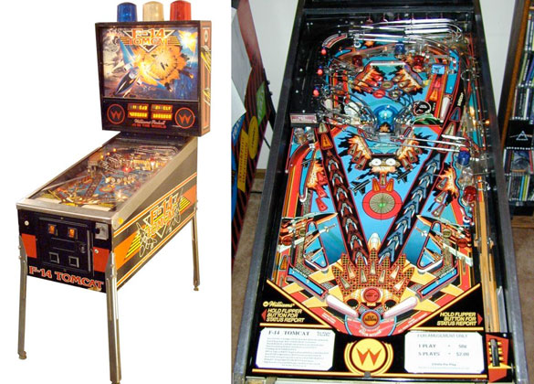 F-14 Tomcat Pinball Machine For Sale #f14 #pinball