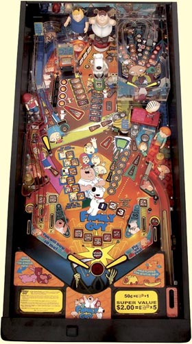 Family Guy Pinball Machine For Sale Stern 