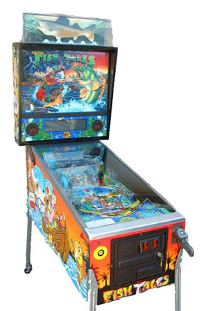 Fish Tales Pinball Machine For Sale Gone Fishin Williams 1992