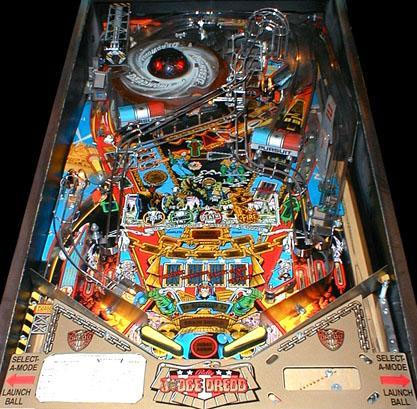 Judge Dredd Pinball Machine For Sale Parts Accessories