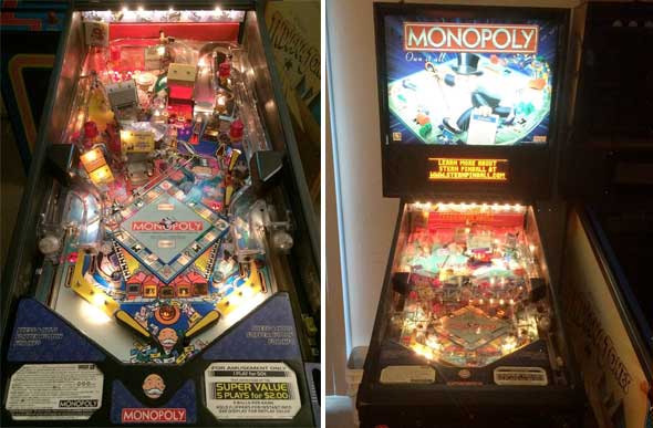 Monopoly Pinball Machine For Sale Stern