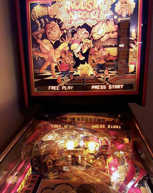 Mousin Around Pinball Machine For Sale