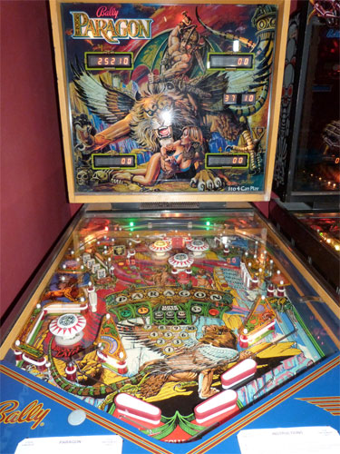Paragon Pinball Machine For Sale Bally