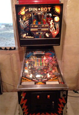 Pinbot Pinball Machine For Sale Used