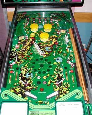 Quicksilver Pinball Machine For Sale Stern