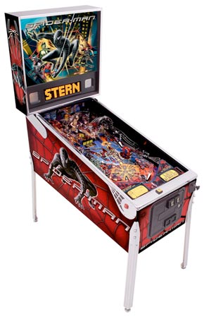 Spider-Man Pinball Machine For Sale Stern 