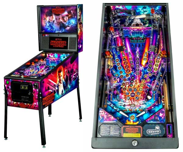 Stranger Things Pinball Machine For Sale Stern