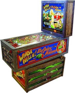 Whoa Nellie! Pinball Machine For Sale Stern Whizbang Big Juicy Melons